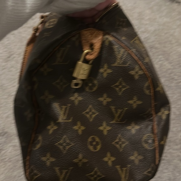 Louis Vuitton Speedy 30 Monogram Canvas Bag and Louis Vuitton wallet - Picture 10 of 10